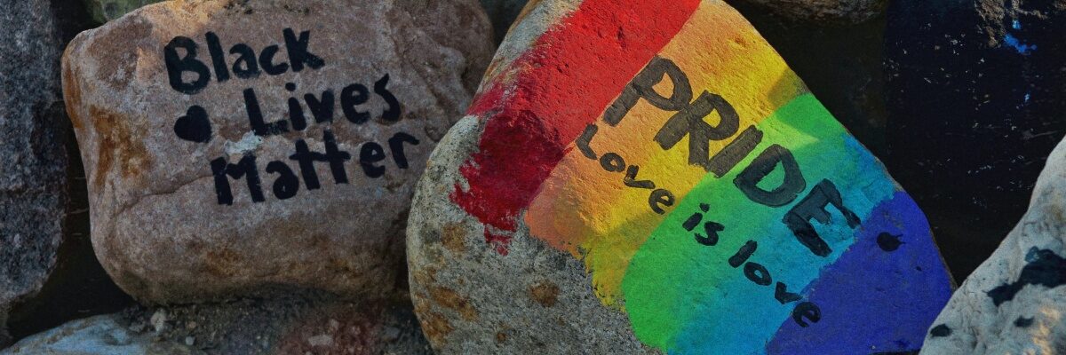 Black lives matter - Pride: Love is Love