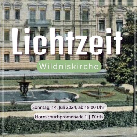 Lichtzeit — Wildnis-Kirche